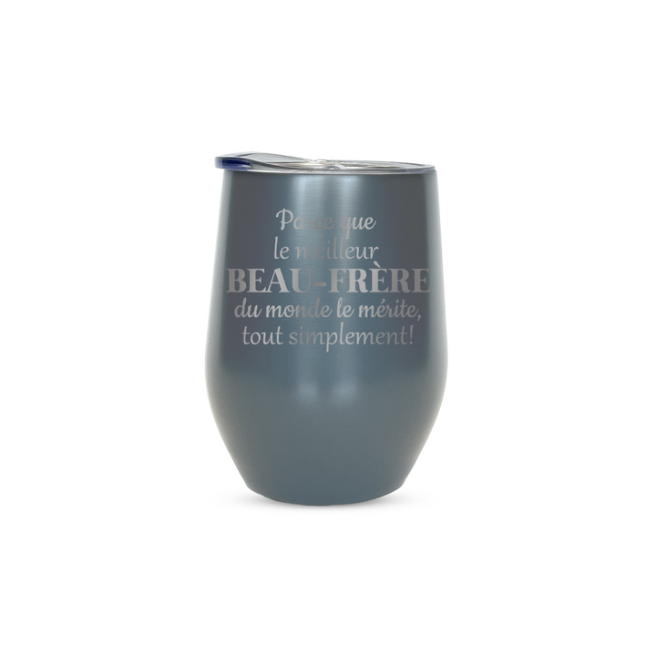 Verre gravé - Parce que le meilleur Beau-frère