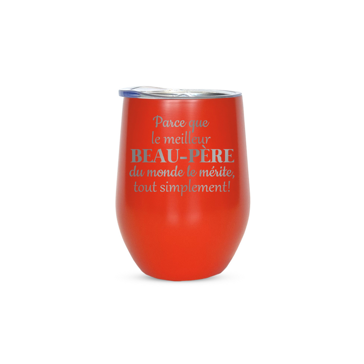 Verre gravé - Parce que le meilleur Beau-père