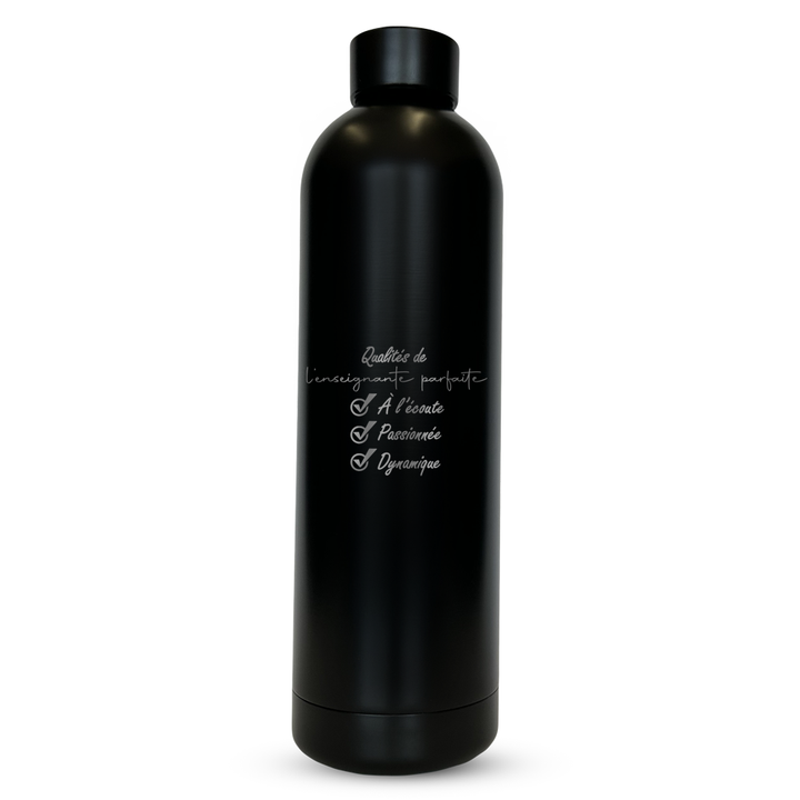 Verre gravé - Qualités enseignante