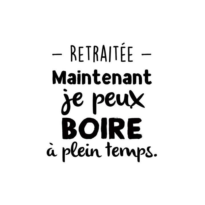 Verre gravé - Retraité