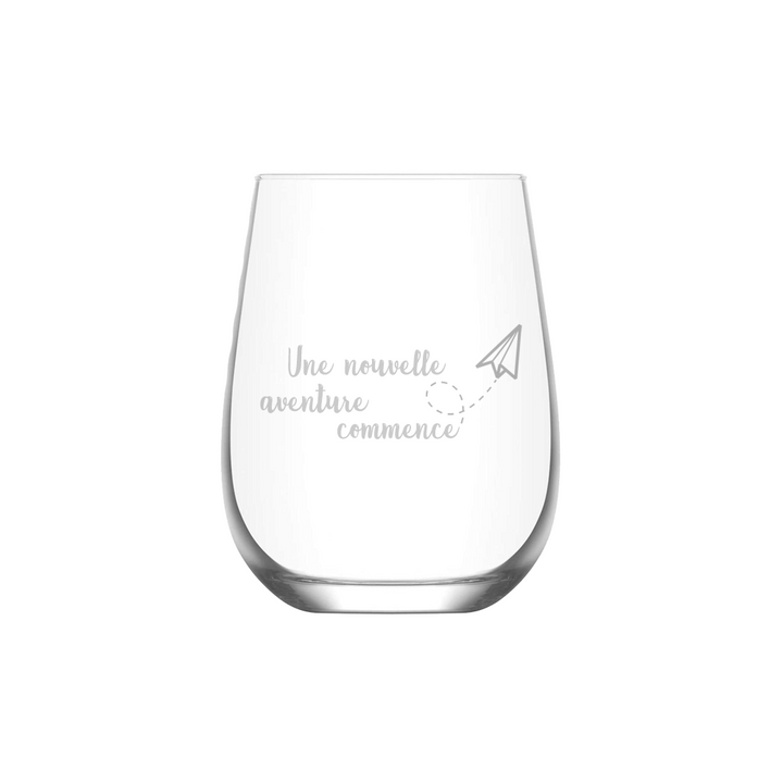 Verre gravé - Une nouvelle aventure commence