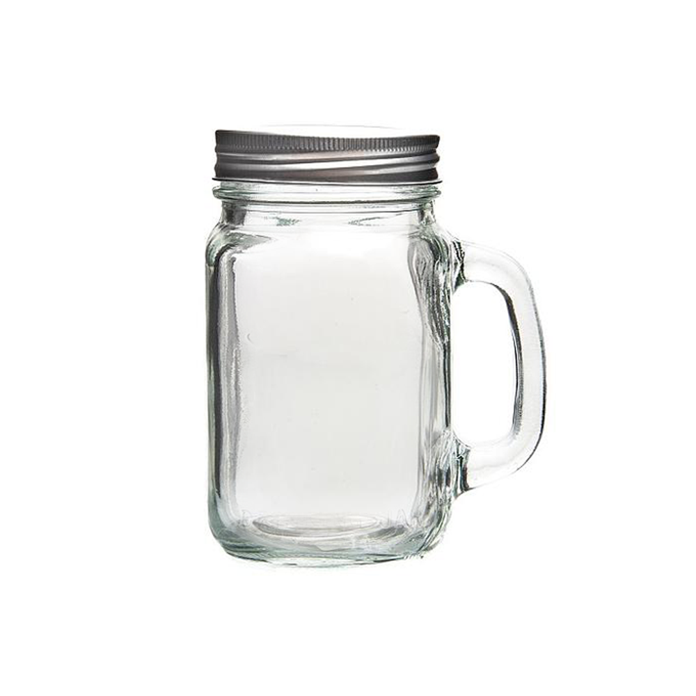 Pot Mason 15oz avec Couvercle