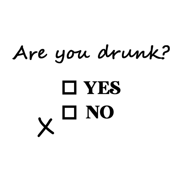 Verre gravé - Are you drunk?