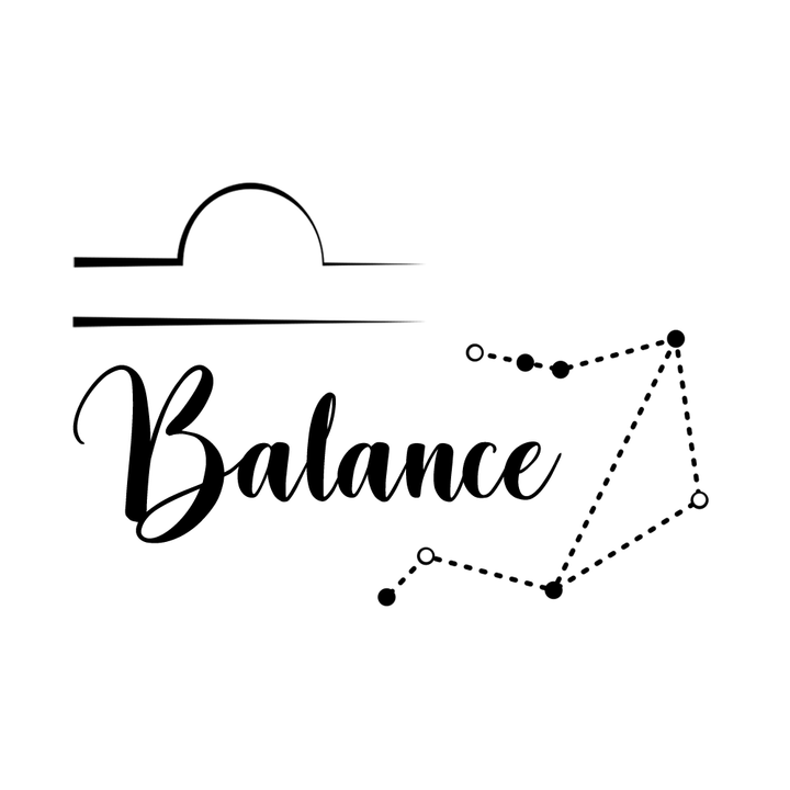 Verre gravé - Balance