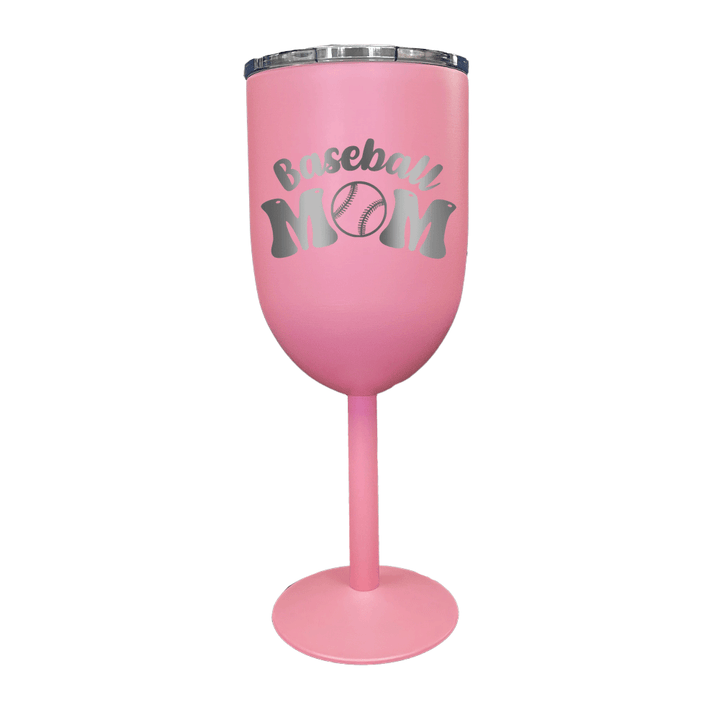 Verre gravé - Baseball Mom