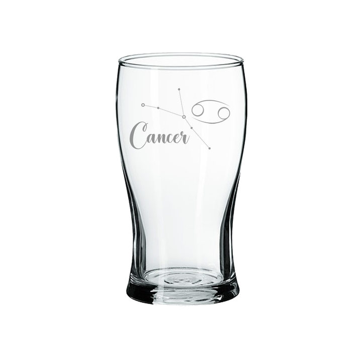 Verre gravé - Cancer