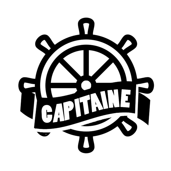 Verre gravé  - Capitaine