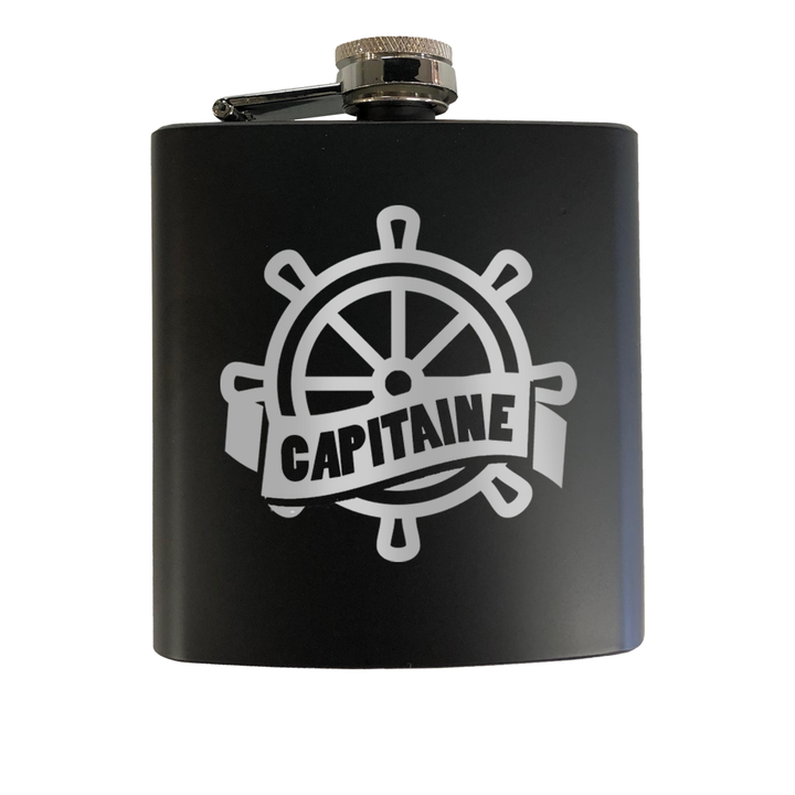 Verre gravé  - Capitaine