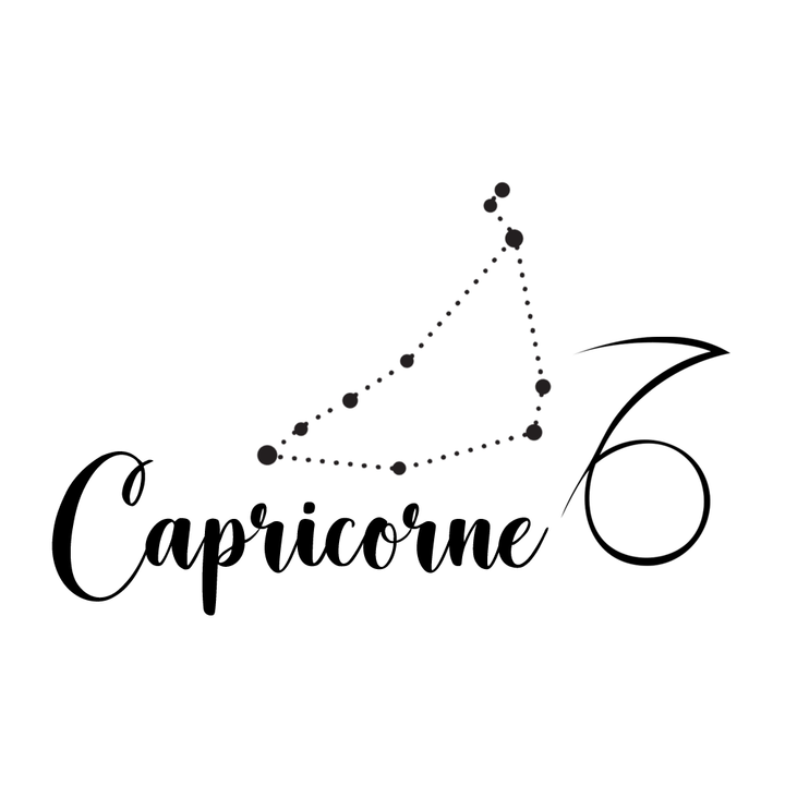 Verre gravé - Capricorne