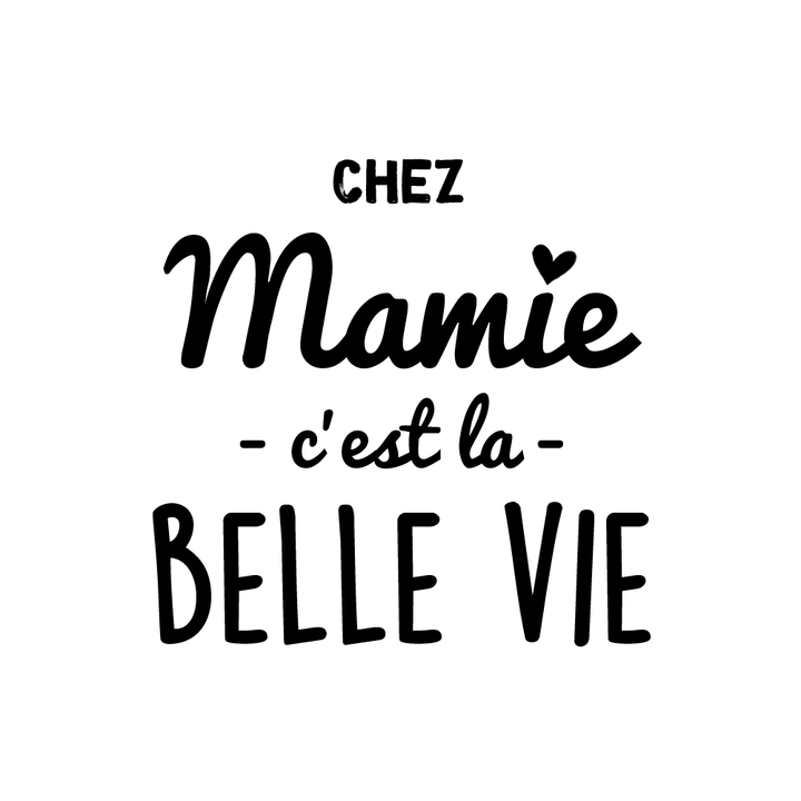 Verre gravé - Chez Mamie