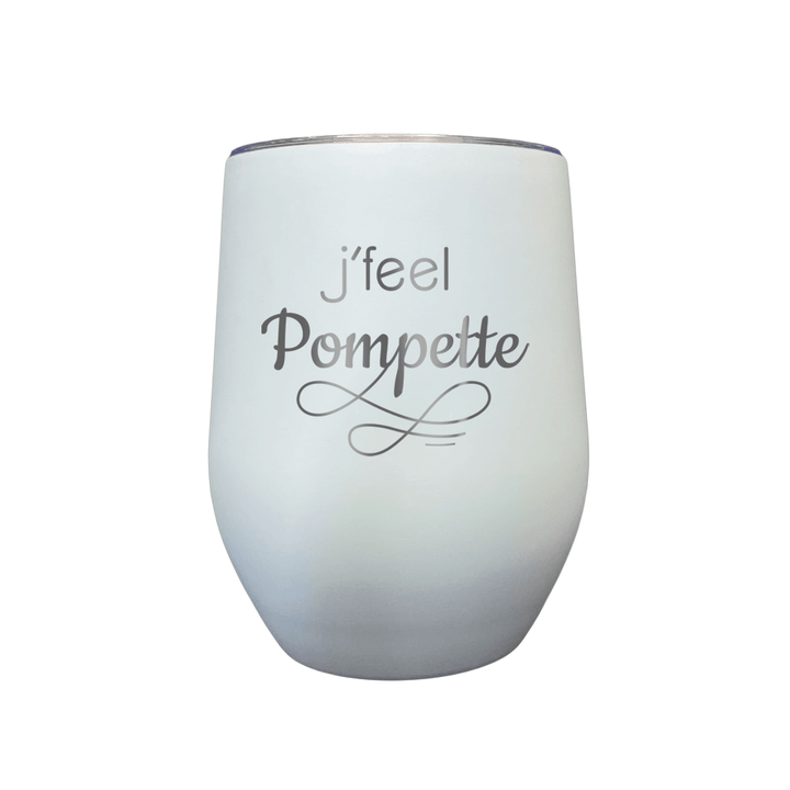 Verre gravé - J'feel pompette