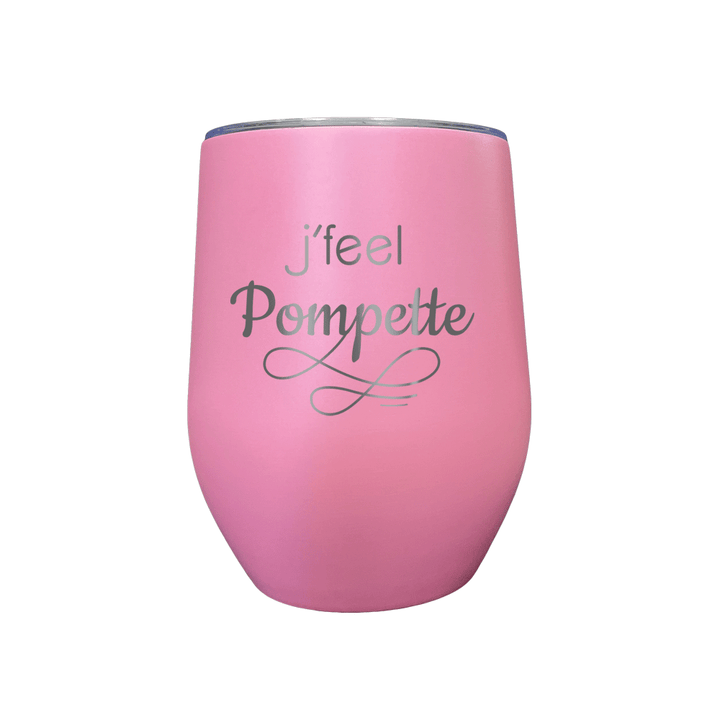 Verre gravé - J'feel pompette