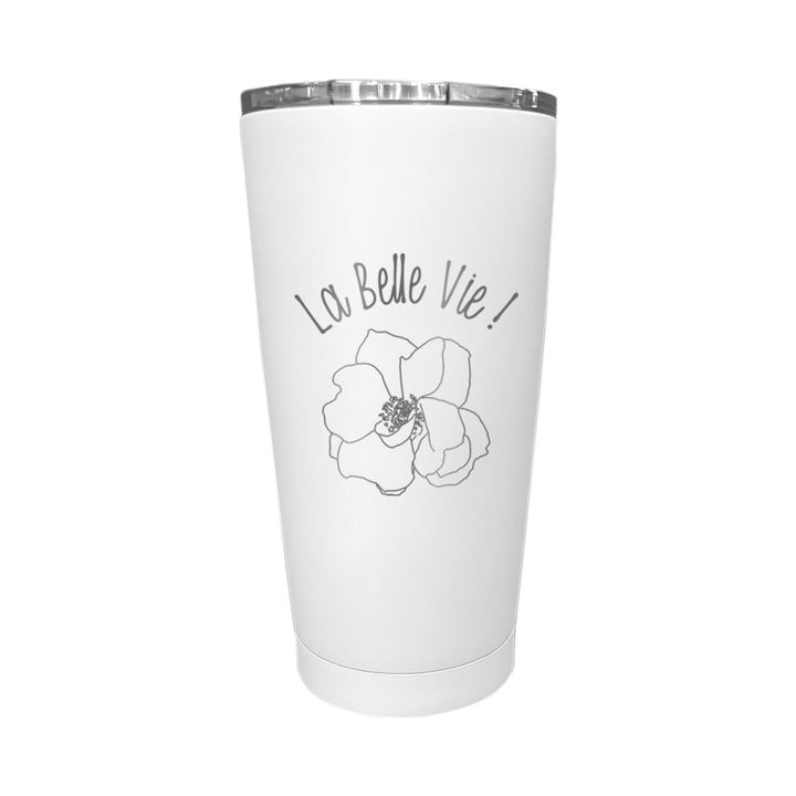 Verre gravé - La Belle Vie