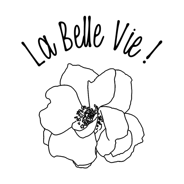 Verre gravé - La Belle Vie