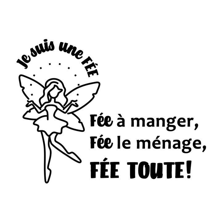 Verre gravé - La fée TOUTE