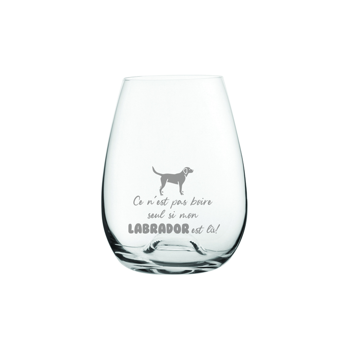 Verre gravé  - Labrador