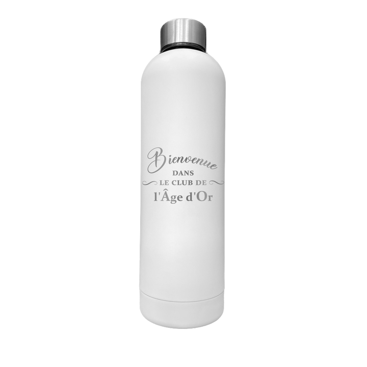 Verre gravé - Le club de l'Âge d'Or