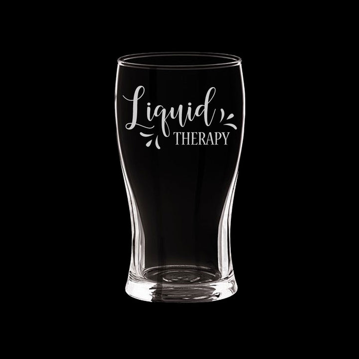 Verre gravé - Liquid Therapy