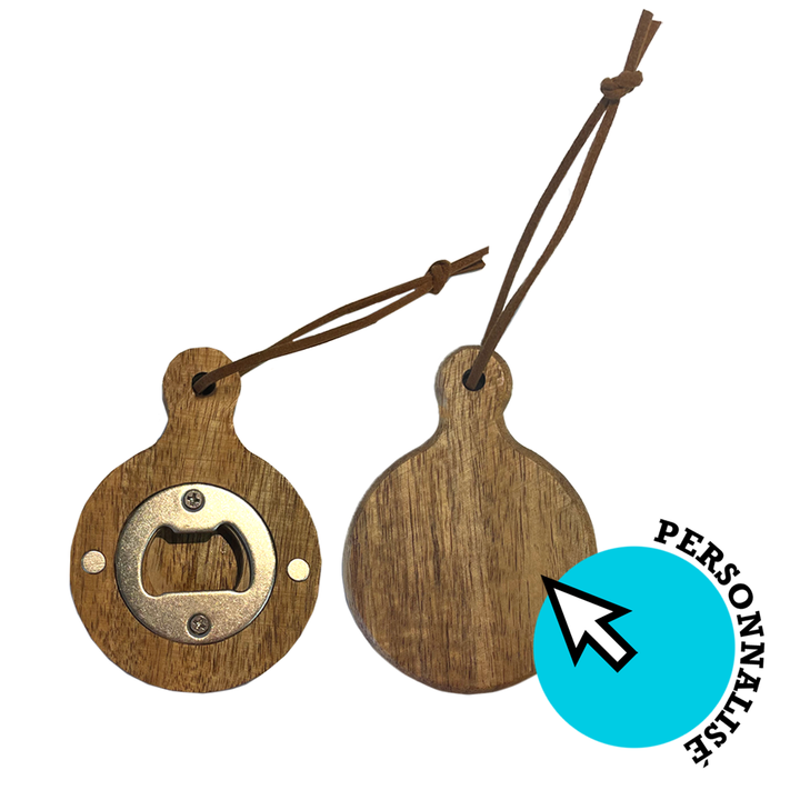 Ouvre-Bouteille rond personnalisable