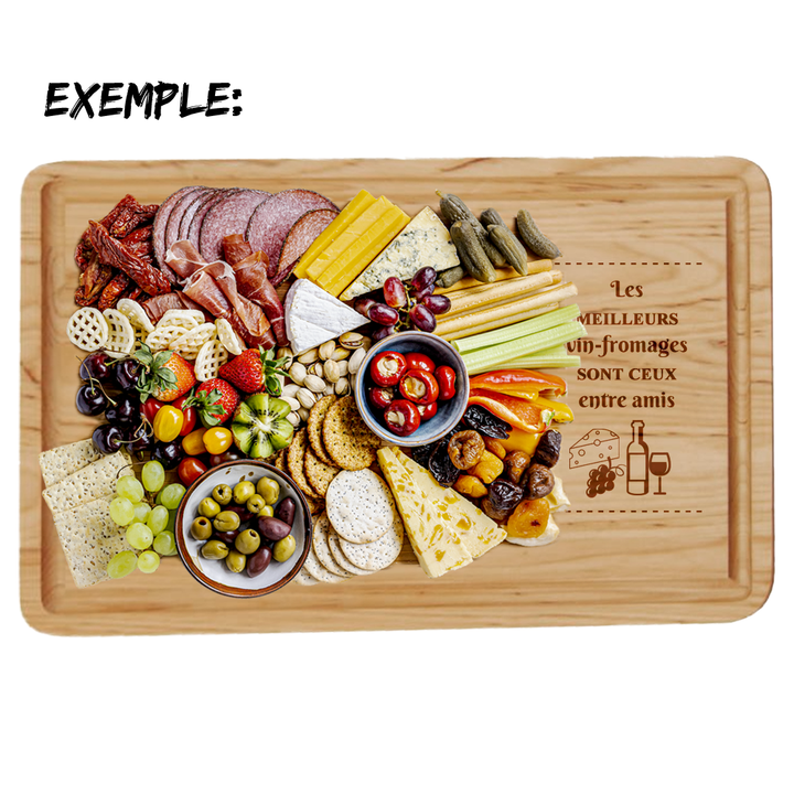 Planche à découper personnalisable