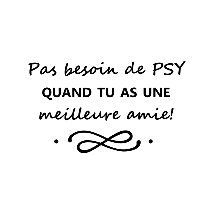 Verre gravé - Meilleure amie(PSY)