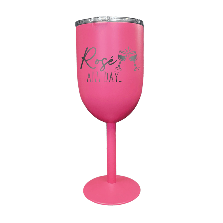 Verre gravé - Rosé ALL DAY