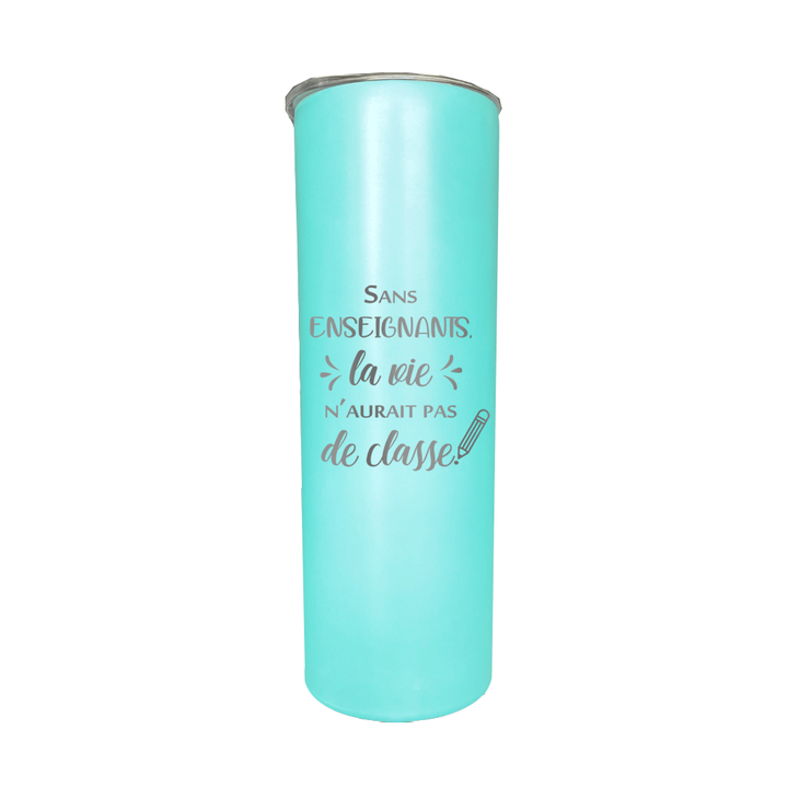 Verre gravé - Sans enseignants (vie)