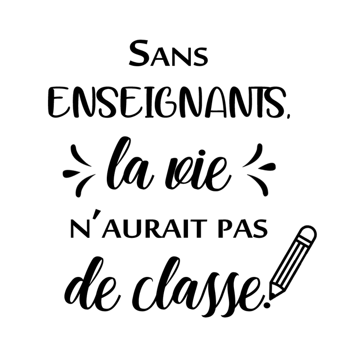 Verre gravé - Sans enseignants (vie)