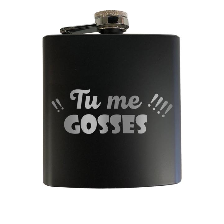 Verre gravé - Tu me gosses (Féminin)