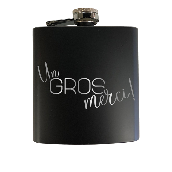 Verre gravé - Un gros merci