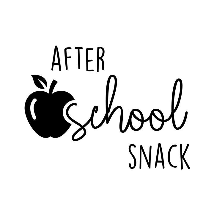 Verre gravé - After school snack