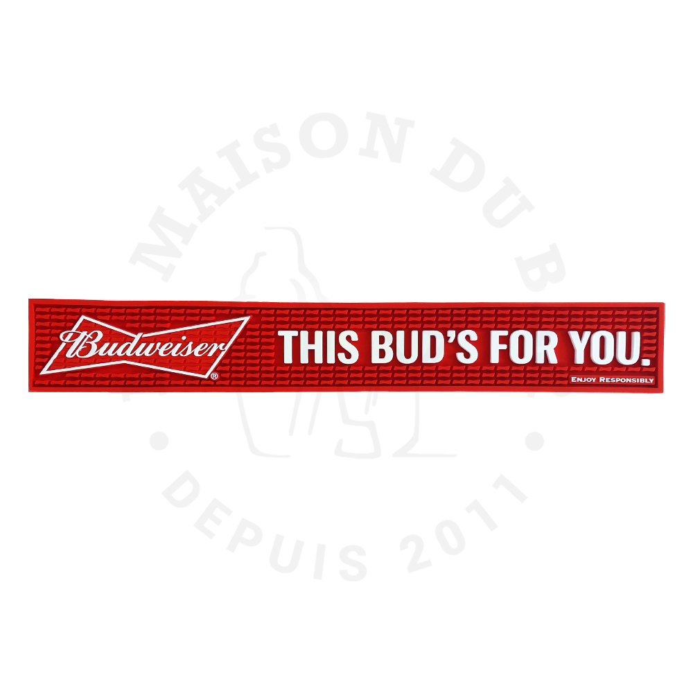 Tapis de Bar (Bar Mat) «BUDWEISER»