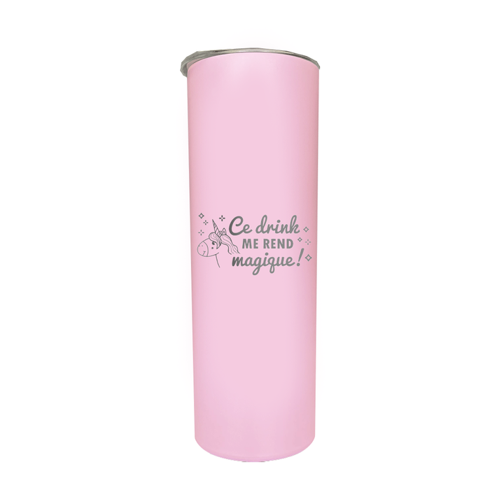 Verre gravé - Ce drink ME REND magique!