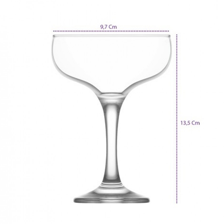 Coupe à Cocktail 8oz (Boite de 6)