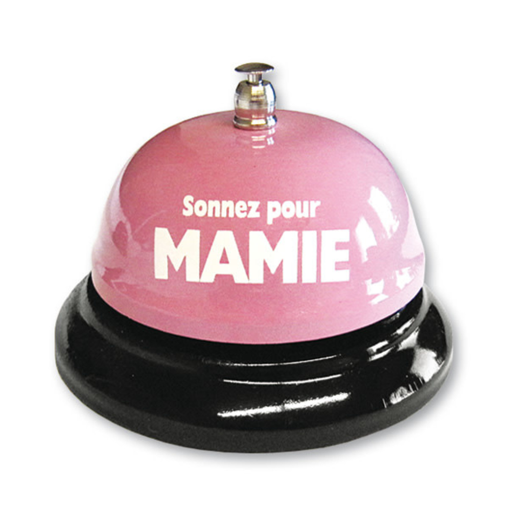 Cloche de table - Sonnez pour Mamie