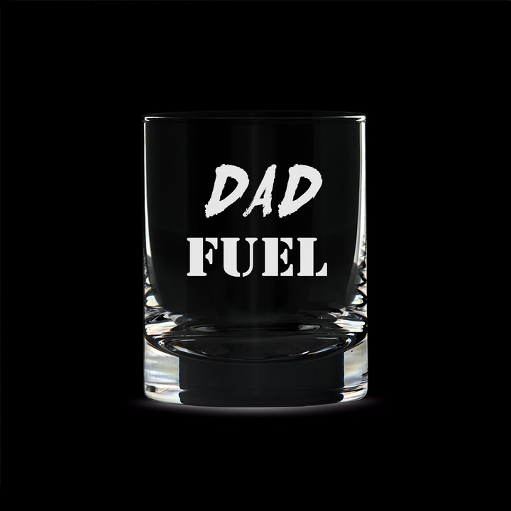 Verre gravé - Dad fuel