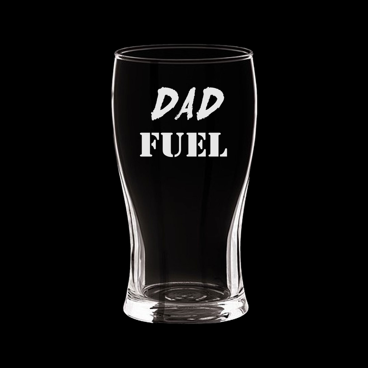 Verre gravé - Dad fuel