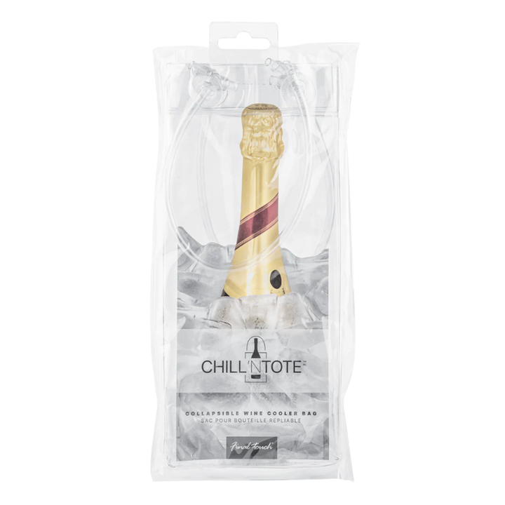 Sac de vin pliable - Transparent