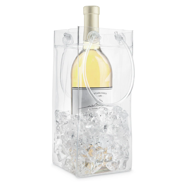 Sac de vin pliable - Transparent