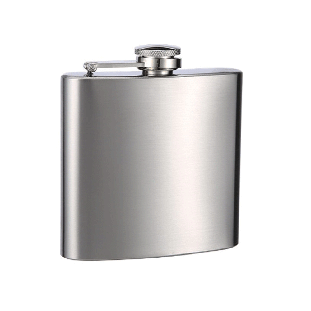 Flasque en acier inoxydable 6oz - Acier Inoxydable