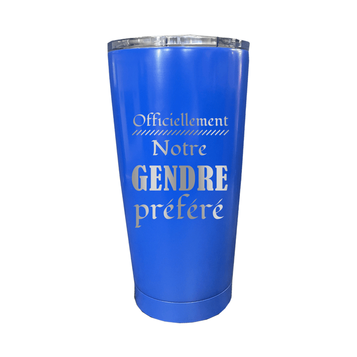 Verre gravé - Gendre préféré
