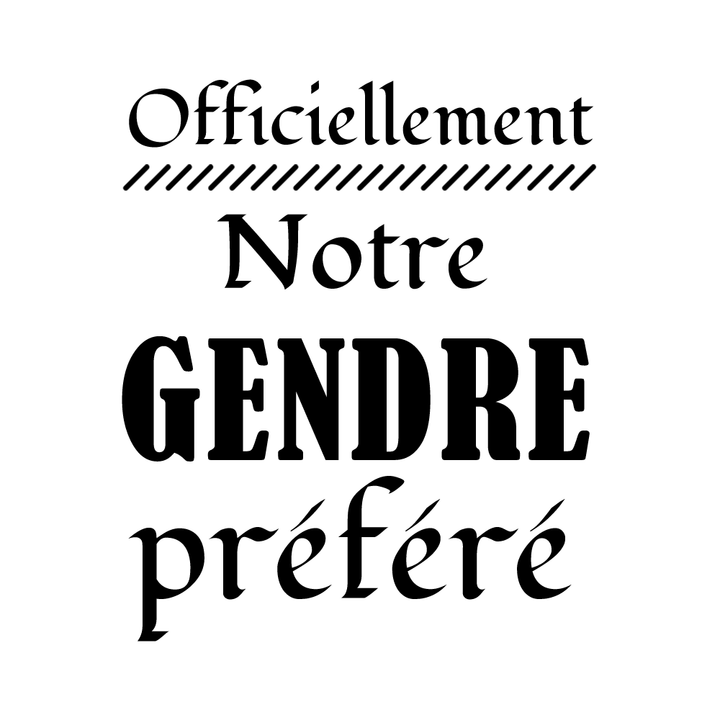 Verre gravé - Gendre préféré