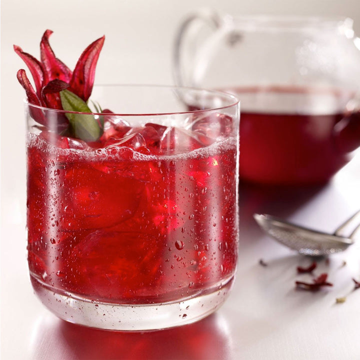Fleurs d'Hibiscus dans le Sirop (11 fleurs)