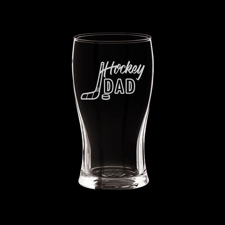 Verre gravé - Hockey Dad