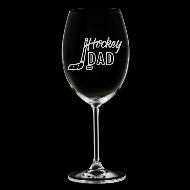 Verre gravé - Hockey Dad