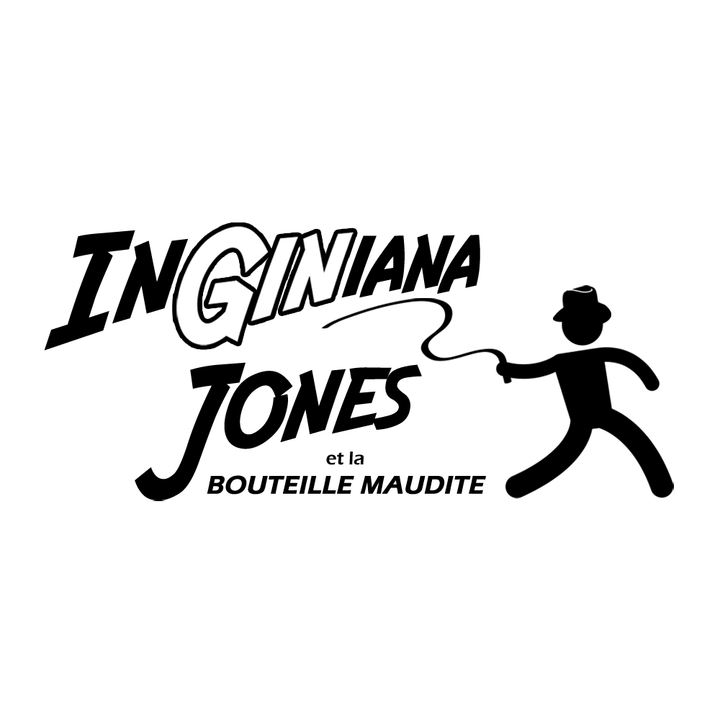 Verre old fashioned gravé - InGINiana Jones