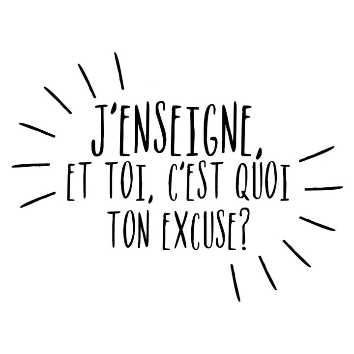 Verre gravé - J'enseigne