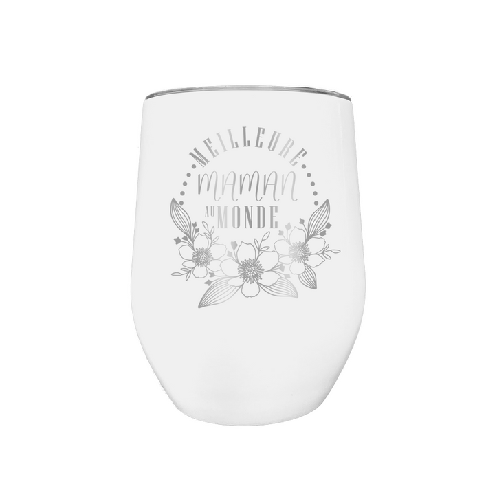 Verre Gravé - Meilleure maman au monde
