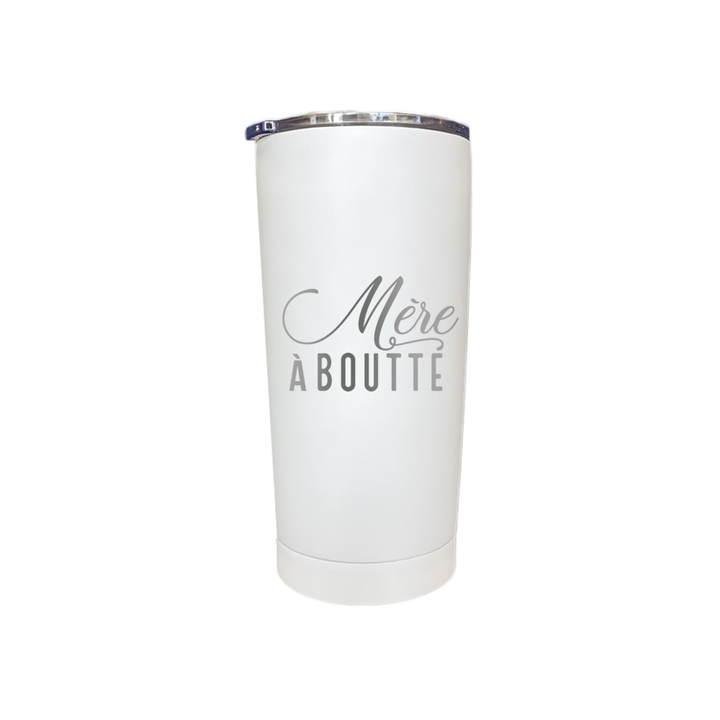 Verre gravé - Mère à boutte