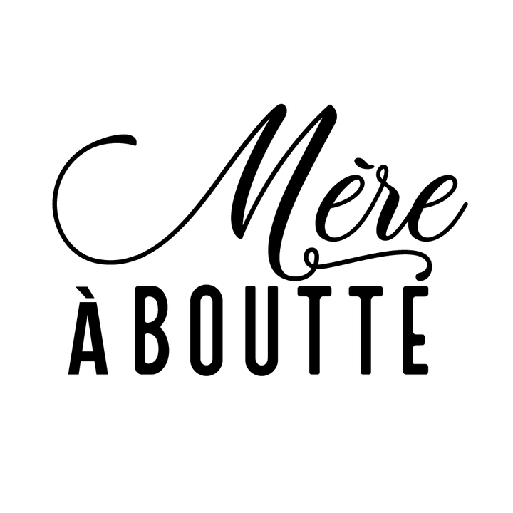 Verre gravé - Mère à boutte